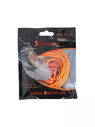 3 LACES | Lacets 3Laces | orange